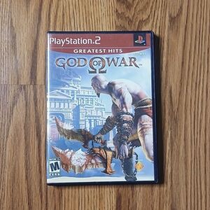 God of War Greatest Hits PS2 2005 Case‎ & Manual ONLY. NO DISC